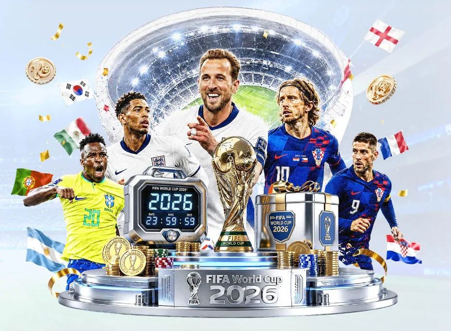 2026世界杯奖杯与倒计时